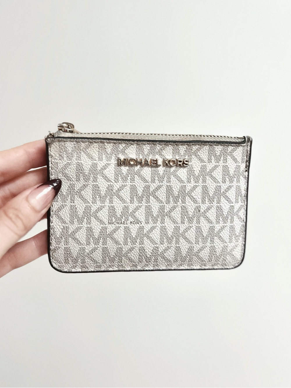 Michael Kors | Leather Wallet + Coin Pouch🤍